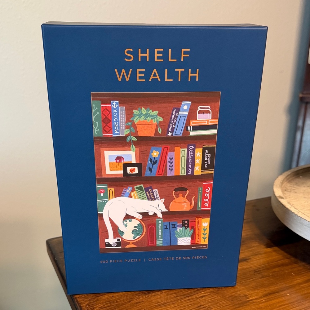 Kaitlyn Haddlesey Hobbry 500 piece puzzle. Shelf Wealth